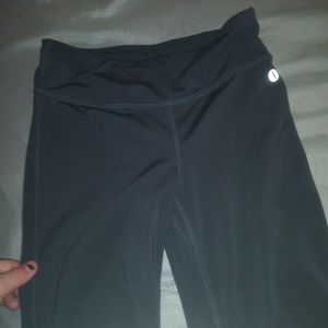 Gray leggings